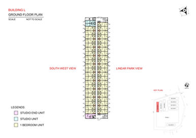 SMDC Joy Residences Floor Plan Bldg. L - Ground Floor