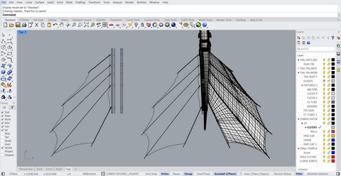 How to Train Your Dragon - Rhino CAD