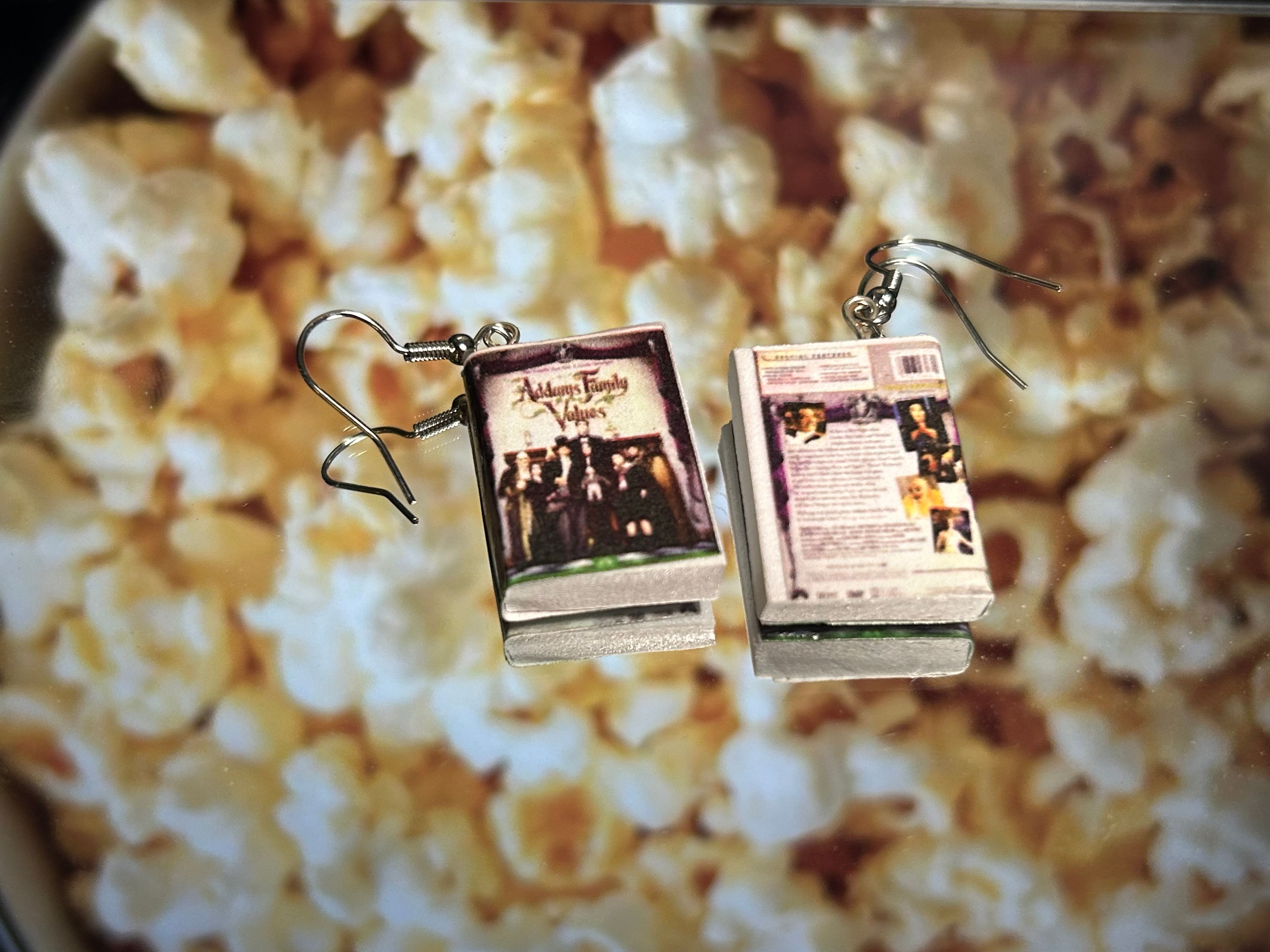 Addams Family Values DVD Earrings