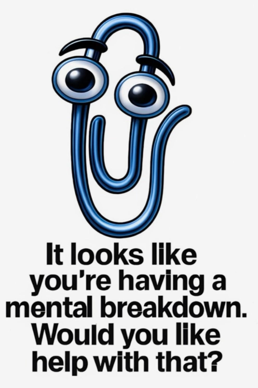 Mental breakdown clip