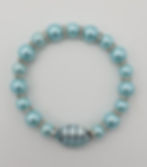 Thumbnail: Aquamarine Bead Bracelet