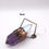 Thumbnail: Amethyst & Quartz Pendant - Electroformed