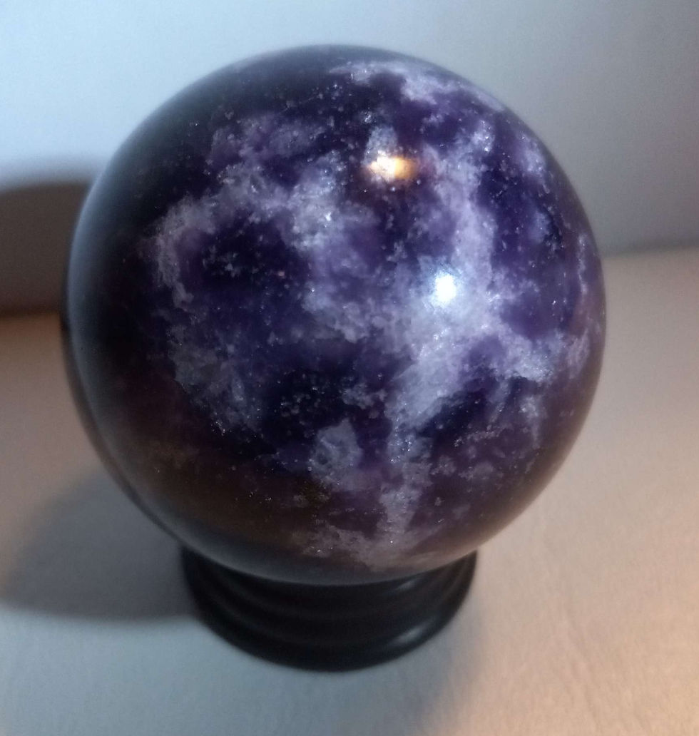 Thumbnail: Lepidolite Sphere #4