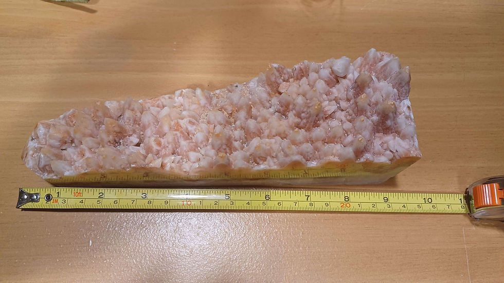 Thumbnail: SOLD -Dogtooth Orange Calcite Specimen