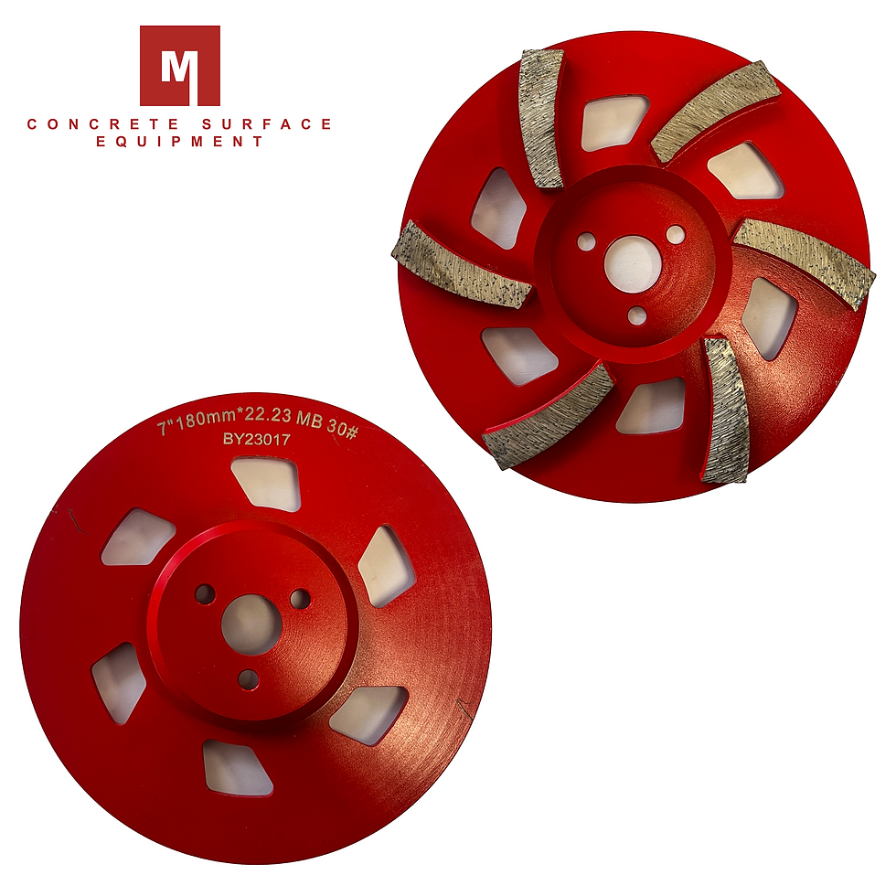 7” CUP WHEEL  30 GRIT.
