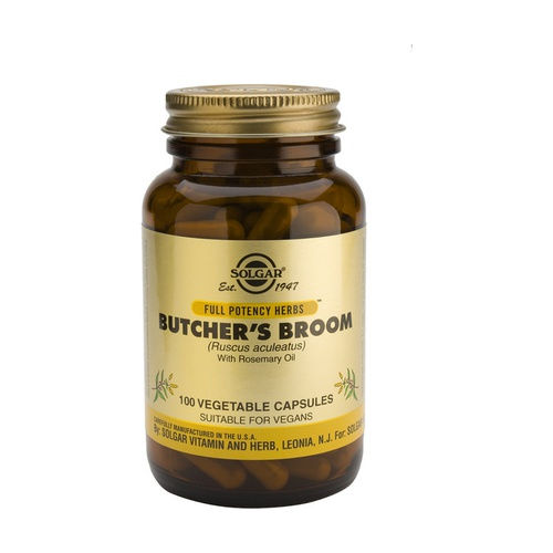 Rusco 100 Cápsulas De 520mg. -Solgar