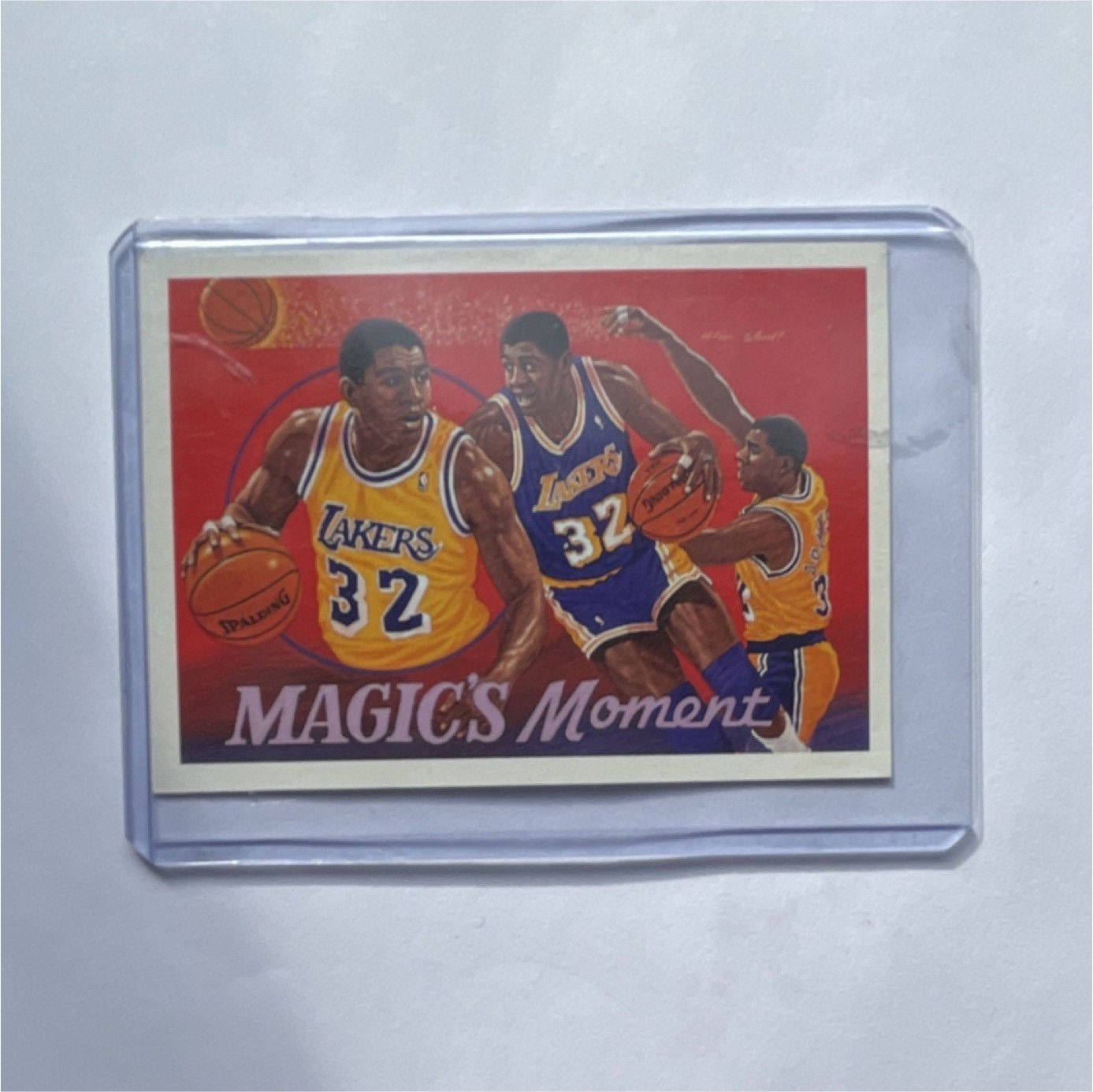 Upper Deck 1991-92 MAGIC'S Moment Magic Johnson #29 Lakers NBA Basketball Card