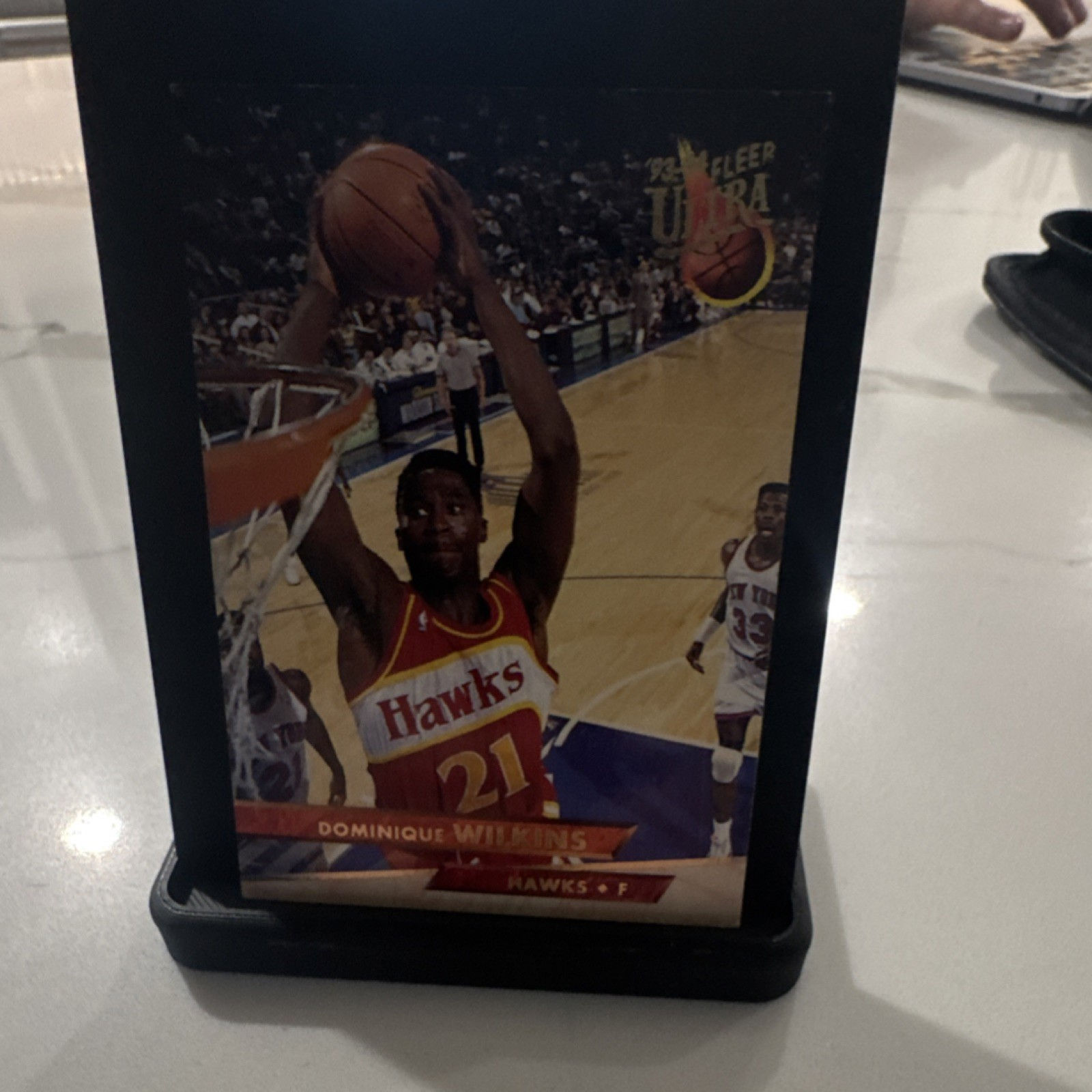 Fleer Ultra 1993-94 Dominique Wilkins #7 Atlanta Hawks NBA Basketball Card