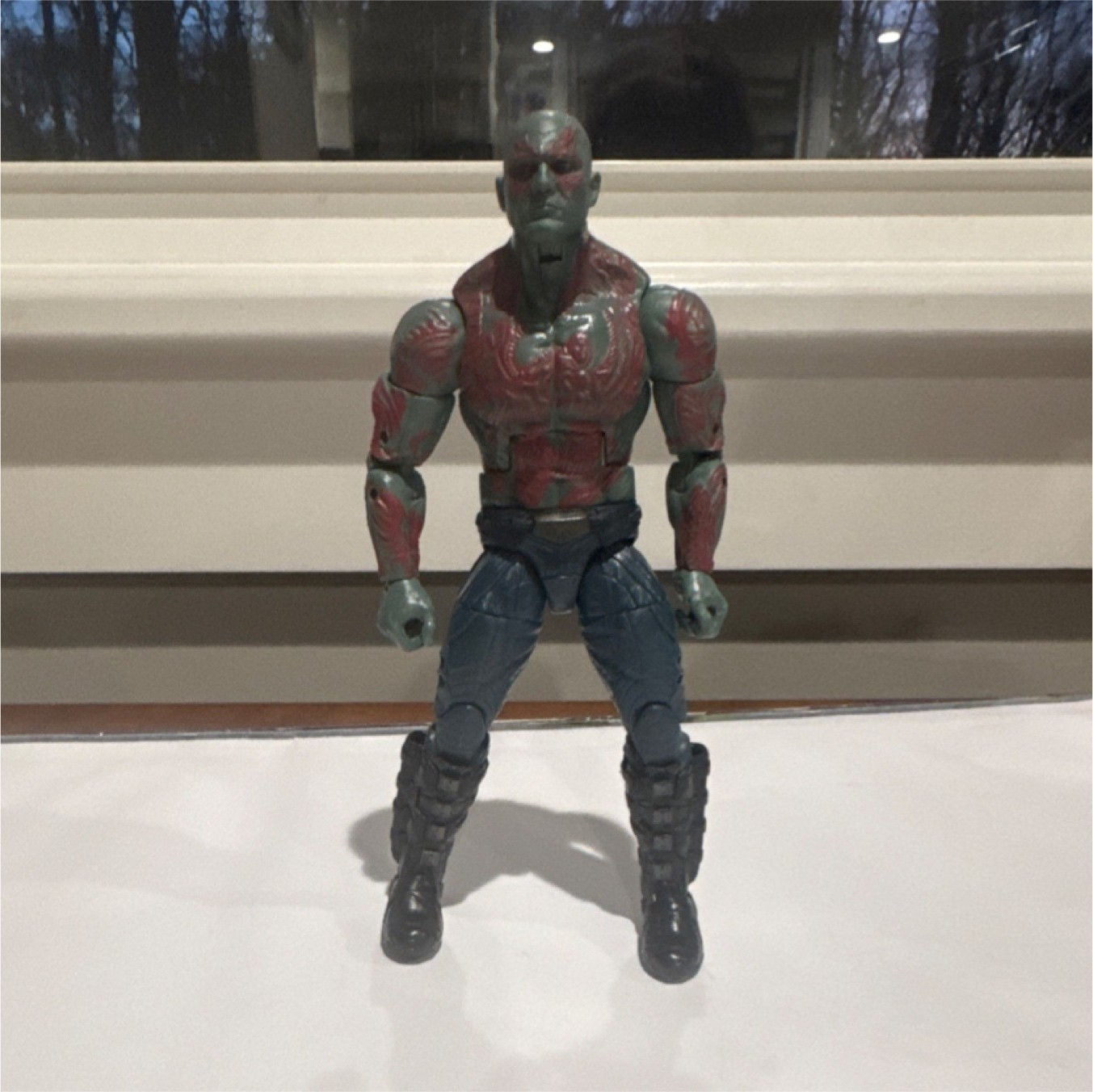 Marvel Drax the Destroyer Action Figure Guardians of the Galaxy Green Red Blue