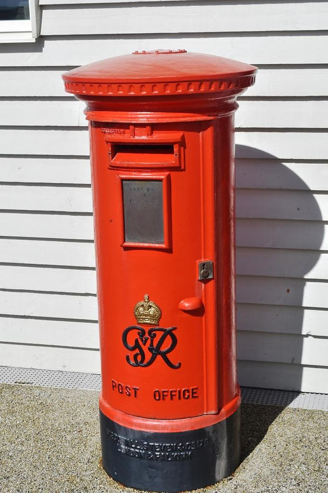 English Postal Box