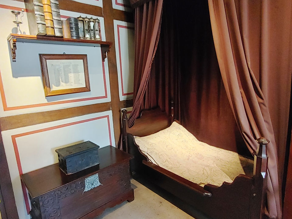 Martin Luther's death bed