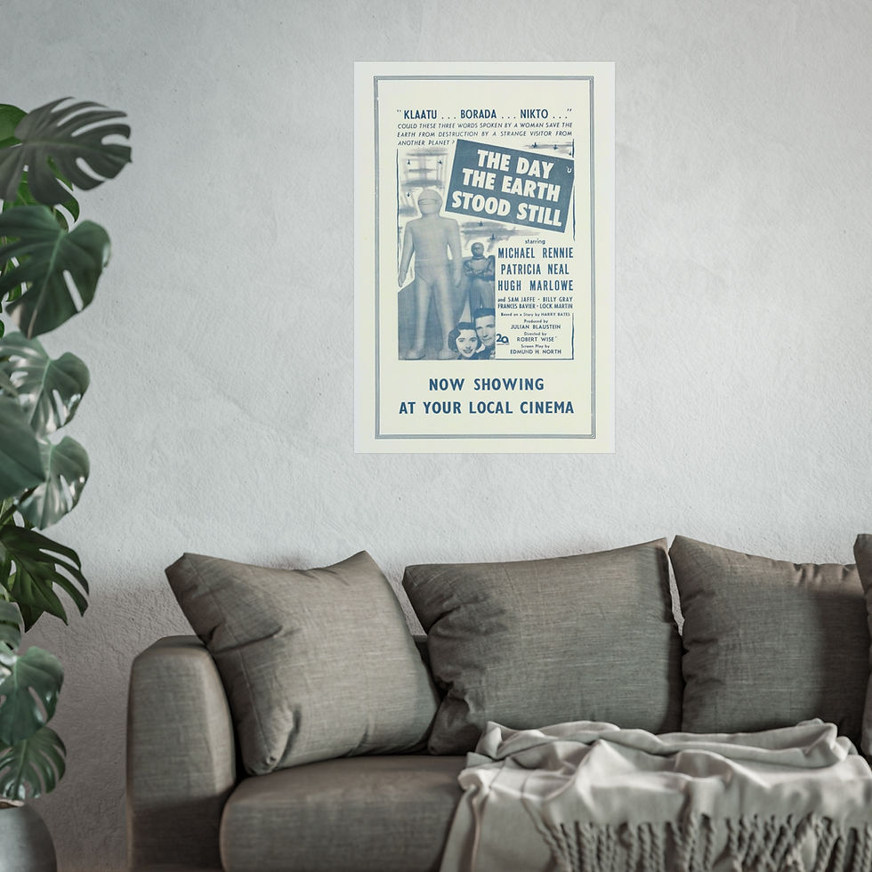 Thumbnail: The Day the Earth Stood Still  - Fine Art Posters