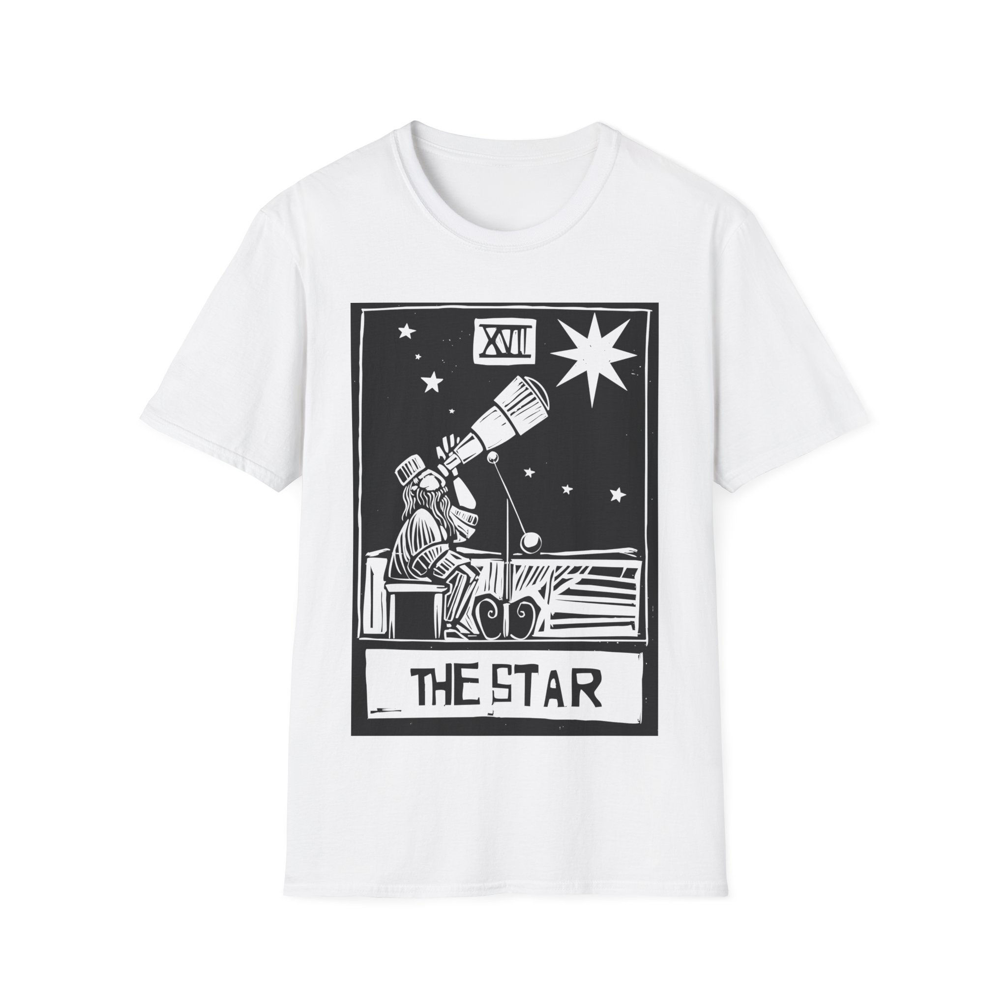Woodcut - Tarot - The Star