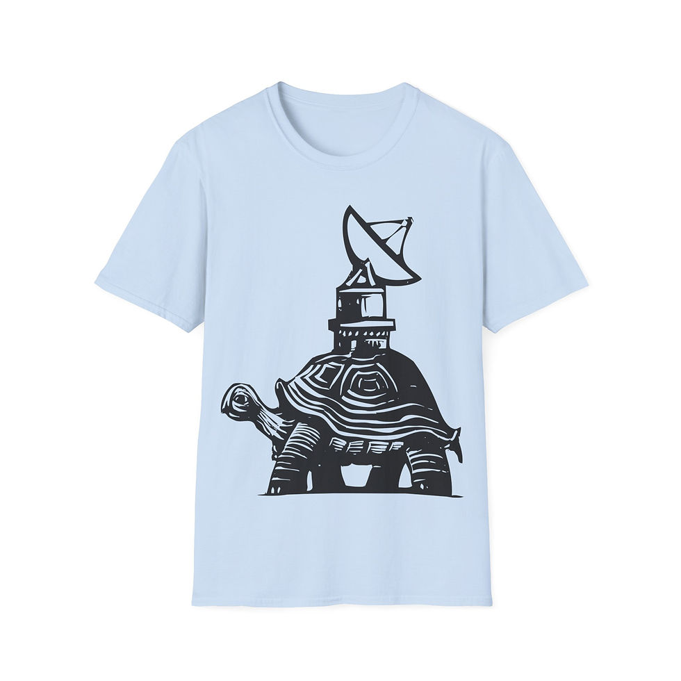 Thumbnail: Woodcut - Radio Turtle