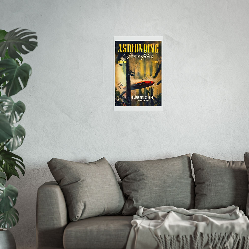 Thumbnail: Astounding Science Fiction - Fine Art Posters