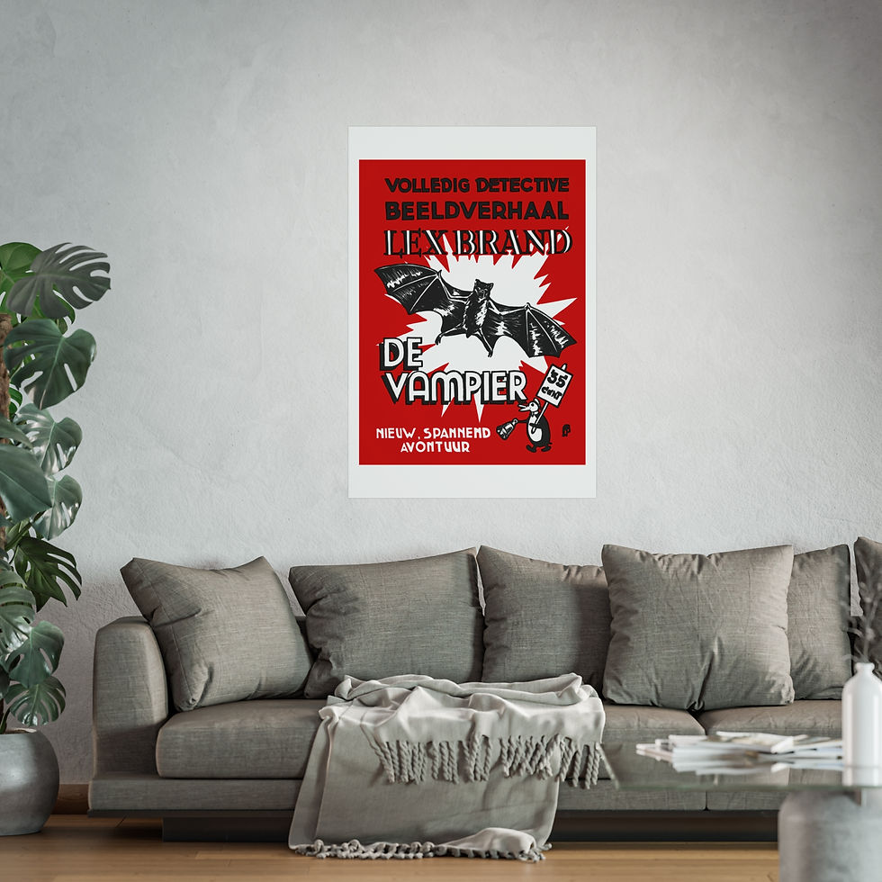 Thumbnail: Lex Brand - De Vampier - Fine Art Posters