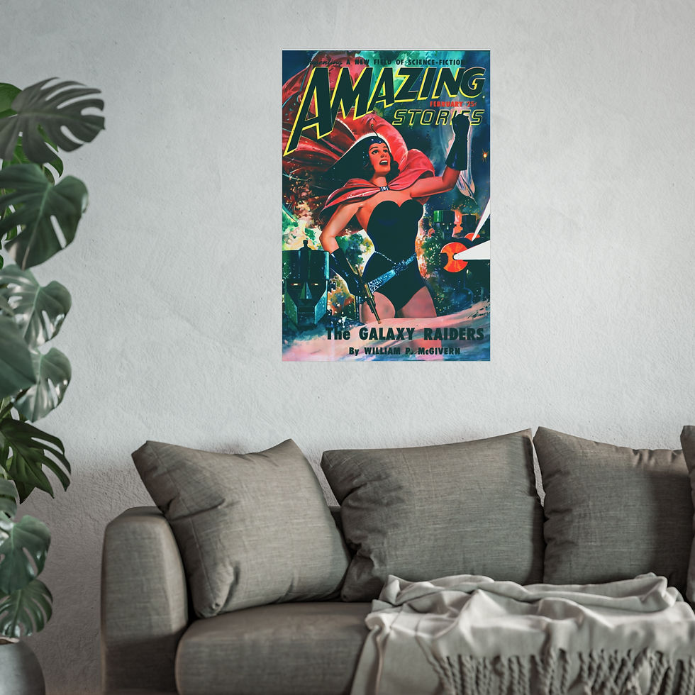 Thumbnail: Amazing Stories - 25 cents - Fine Art Posters