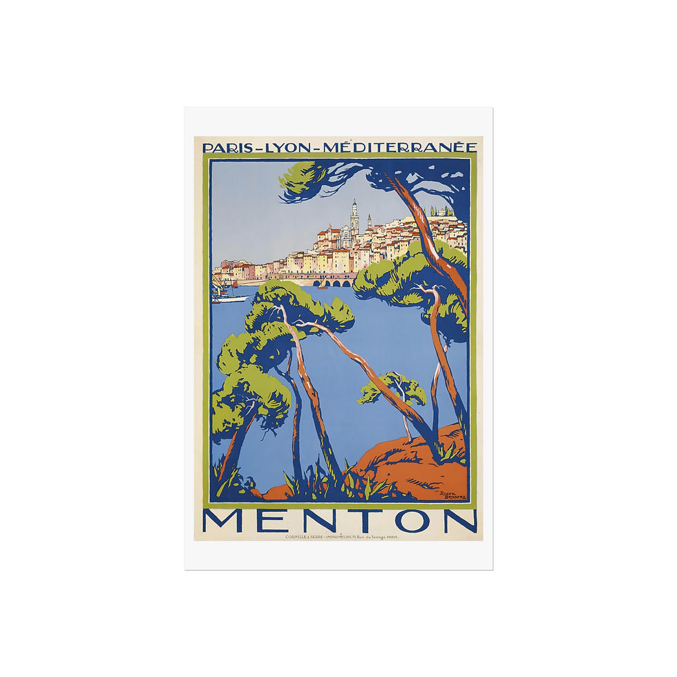 Menton - Fine Art Posters