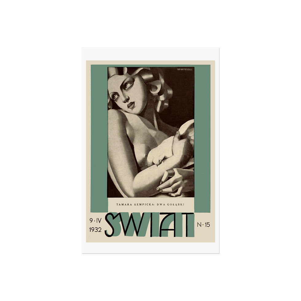 Swiat -1932 - Fine Art Posters