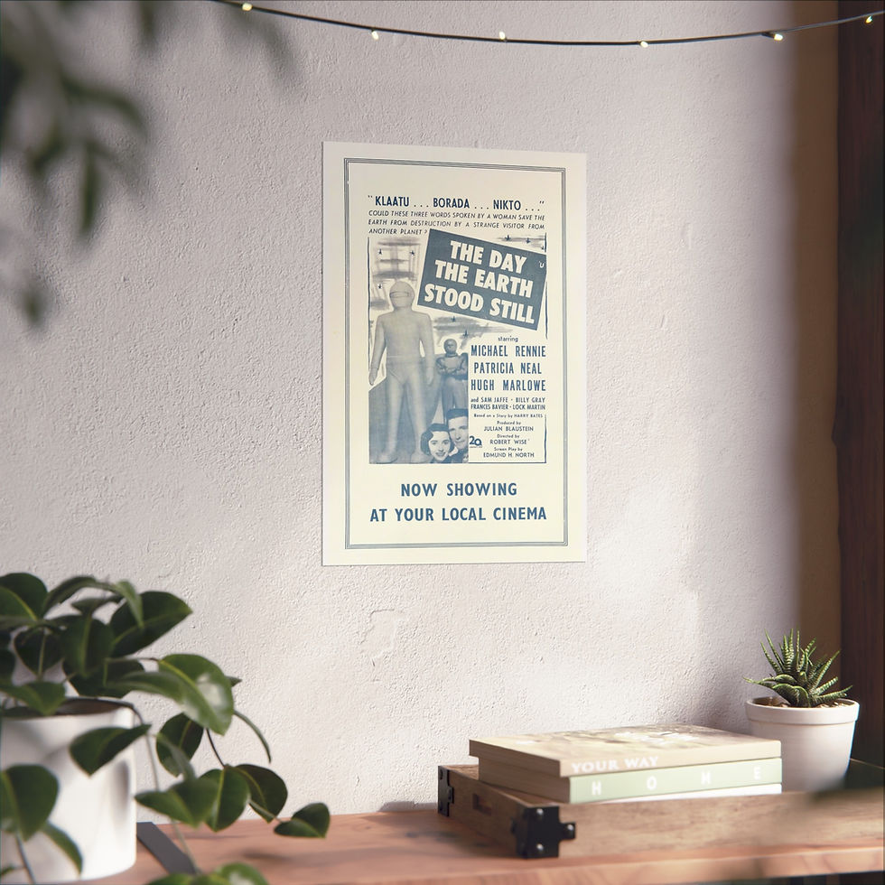 Thumbnail: The Day the Earth Stood Still  - Fine Art Posters