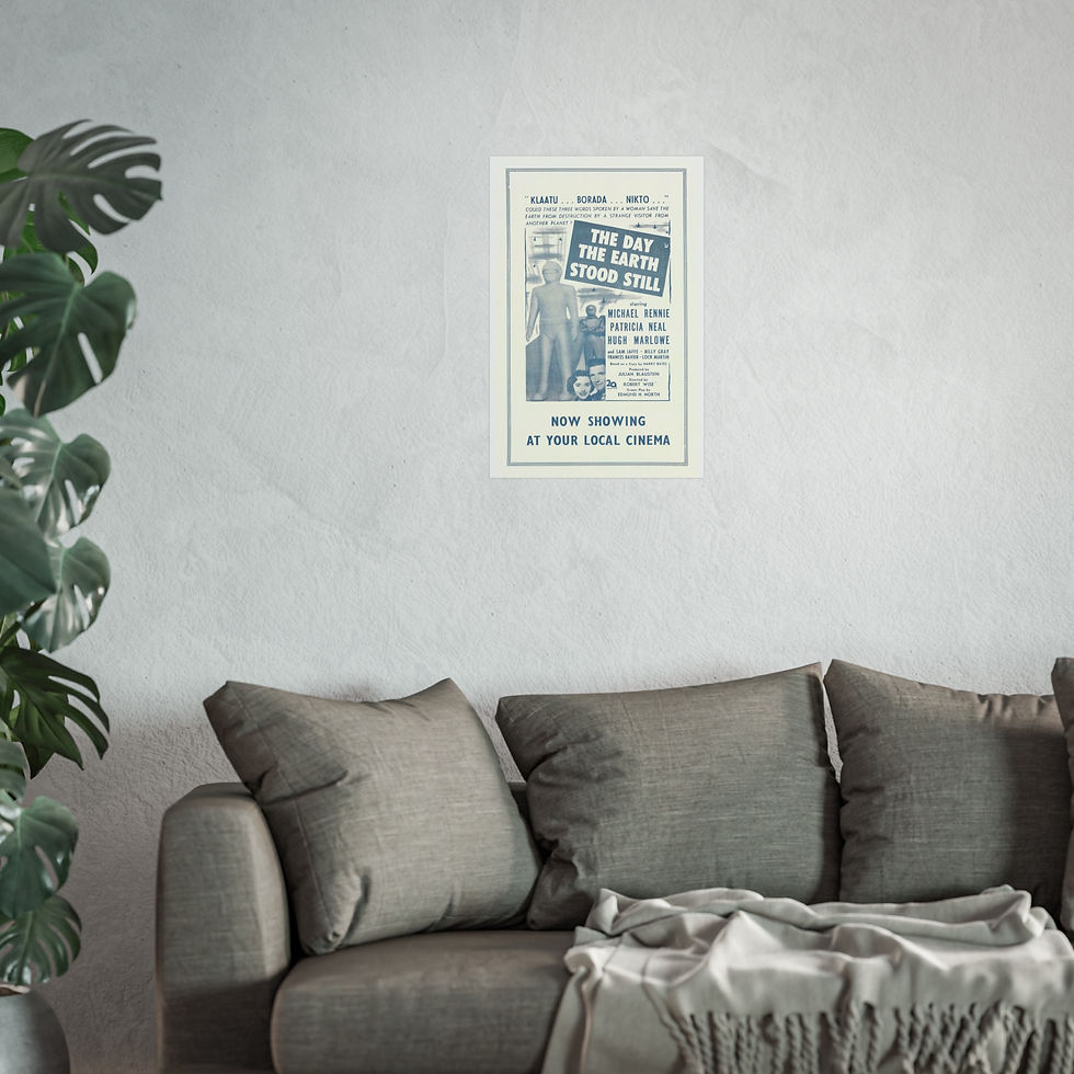 Thumbnail: The Day the Earth Stood Still  - Fine Art Posters