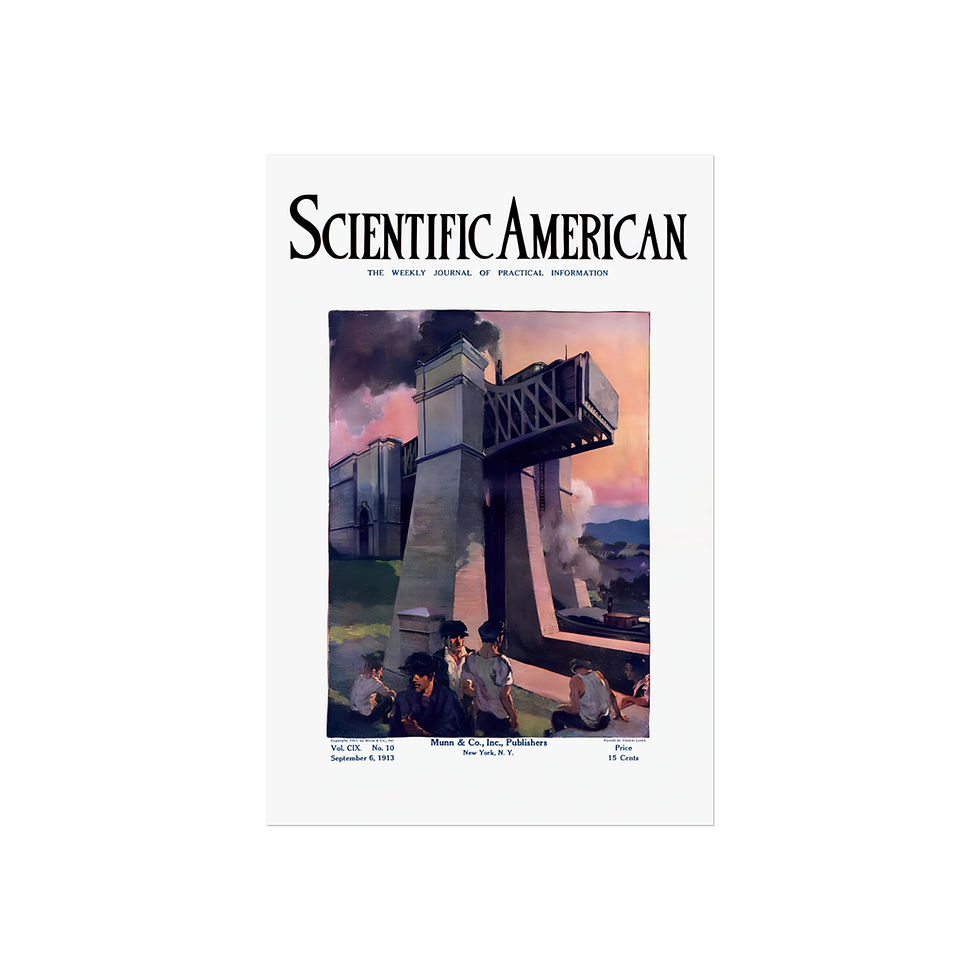 Thumbnail: Scientific American - Sept 1913 - Fine Art Posters