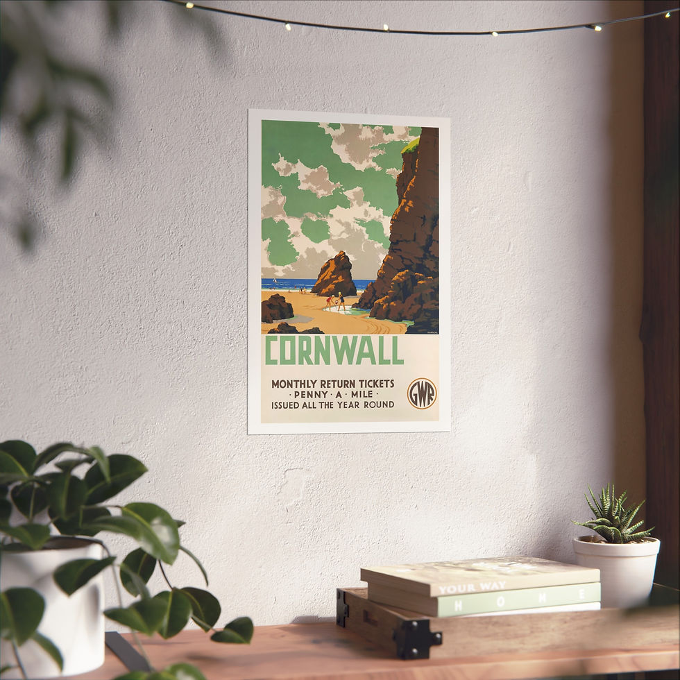 Thumbnail: Cornwall - Fine Art Posters
