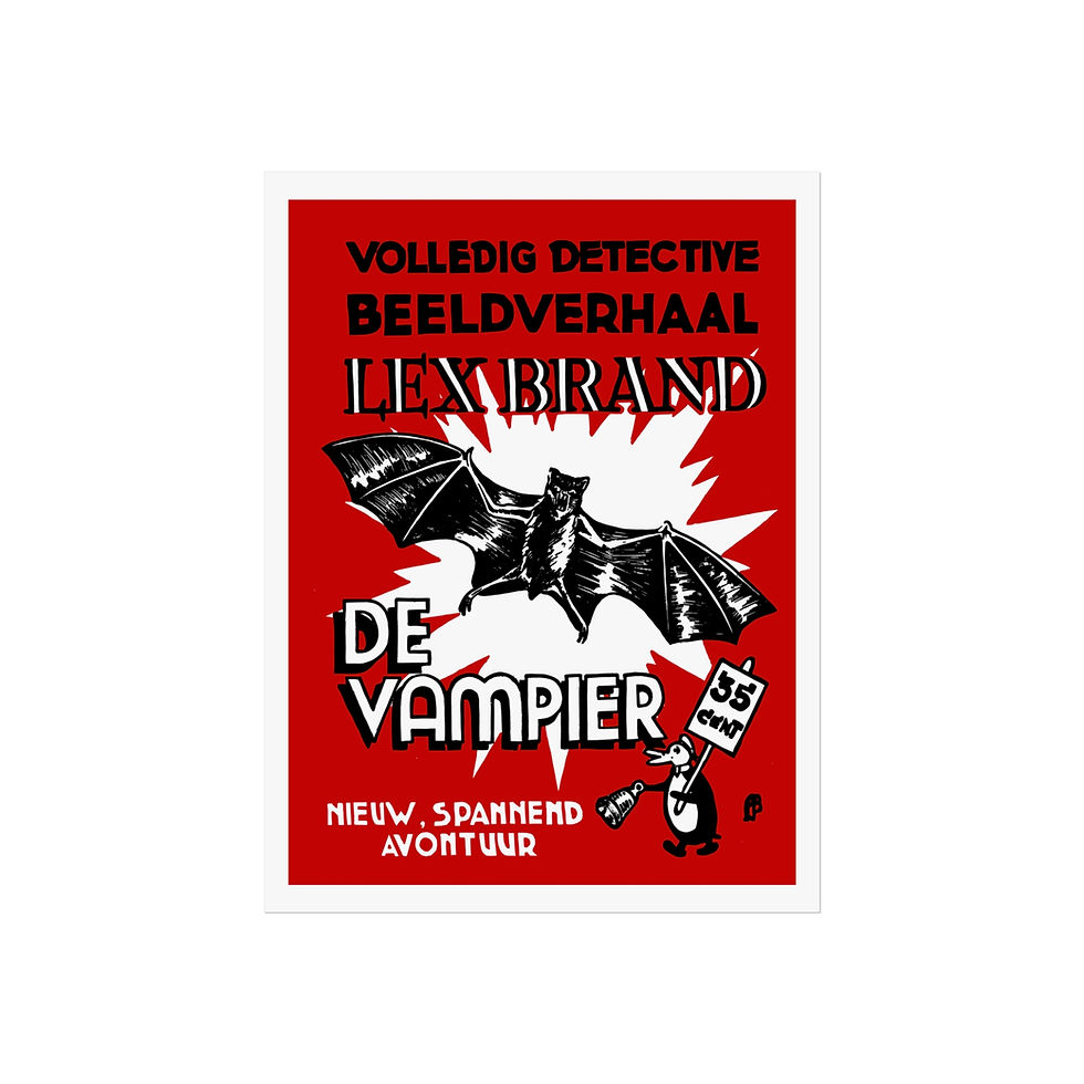Thumbnail: Lex Brand - De Vampier - Fine Art Posters
