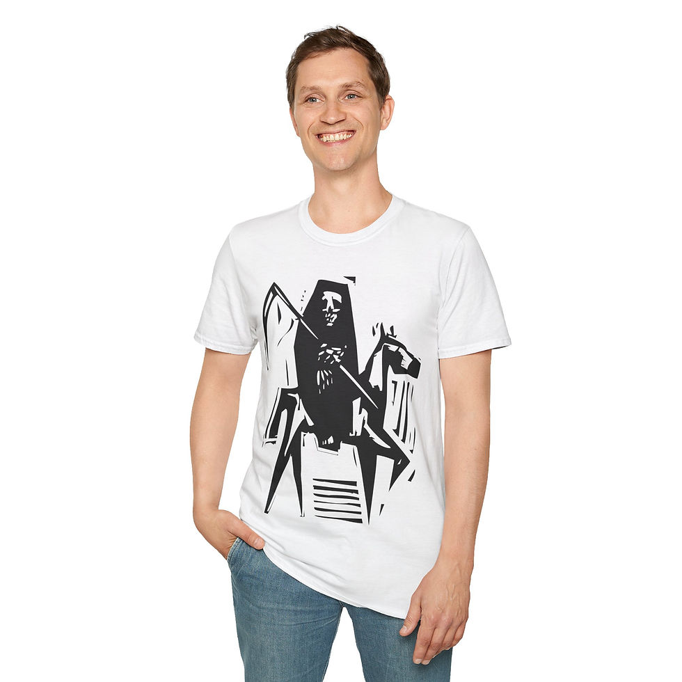 Thumbnail: Woodcut - Horror - Death on a pale horse
