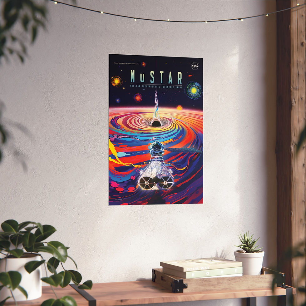 Thumbnail: NASA Movie Posters - NuStar - Fine Art Posters