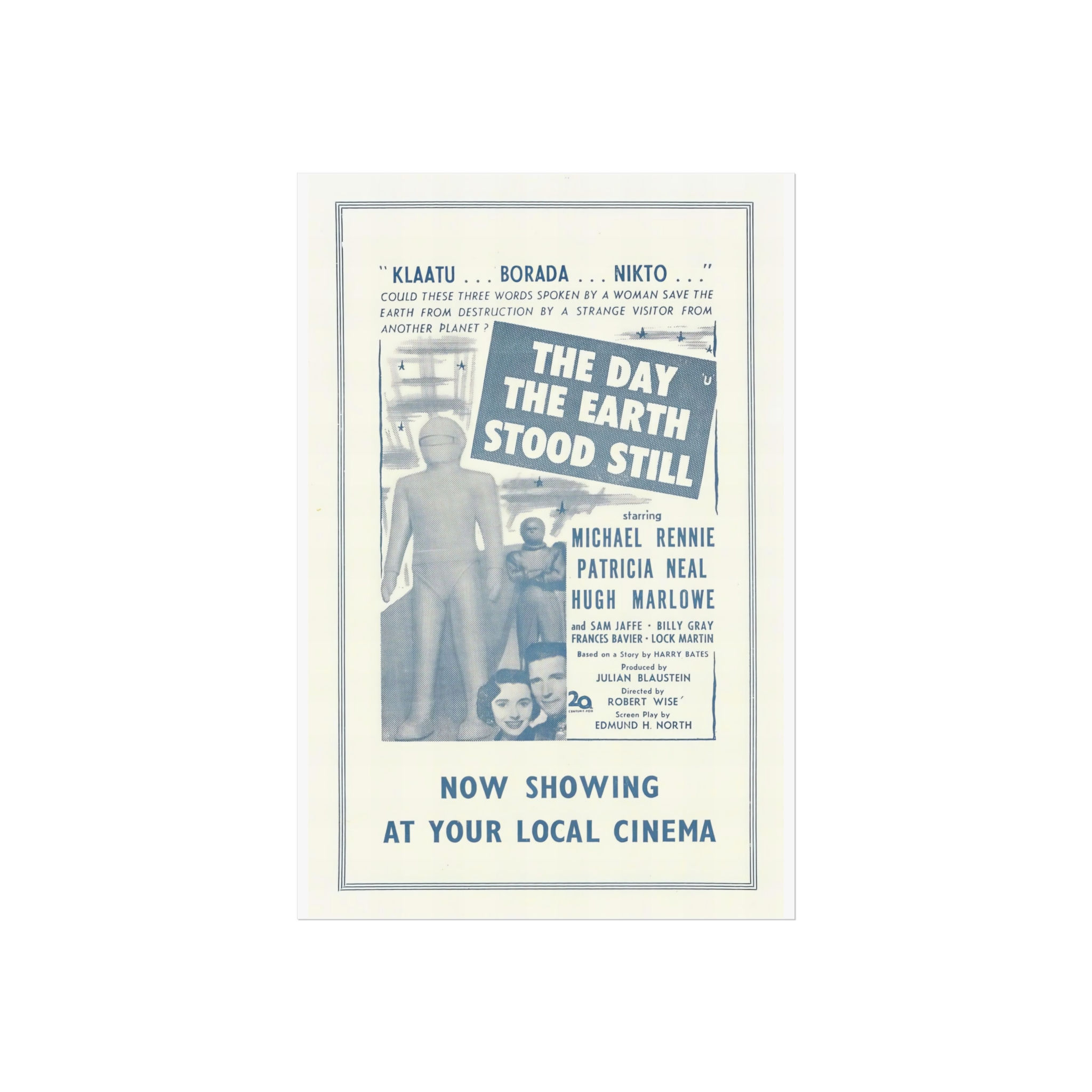 The Day the Earth Stood Still - Fine Art Posters