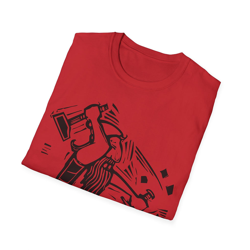 Thumbnail: Woodcut - Dwarf Blacksmith