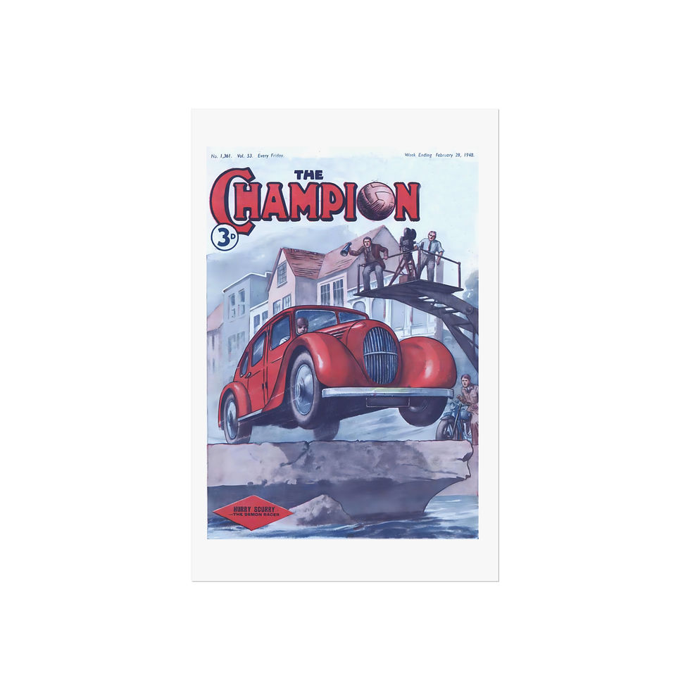 Thumbnail: The Champion - Feb 1946 - Fine Art Posters