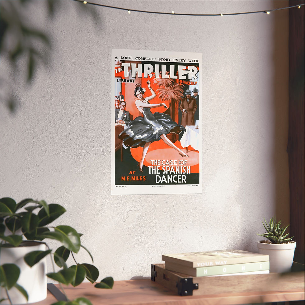 Thumbnail: The Thriller - The Spanish Dancer - Fine Art Posters