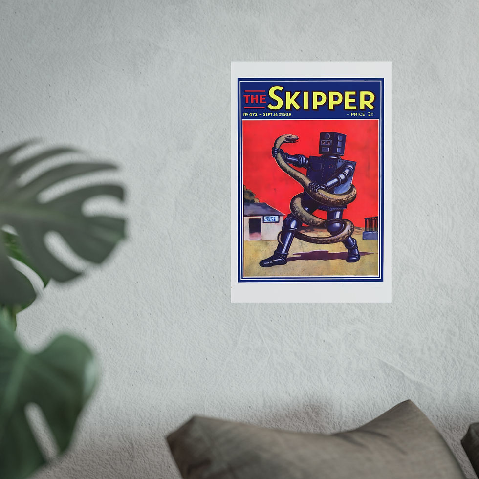 Thumbnail: The Skipper - Fine Art Posters