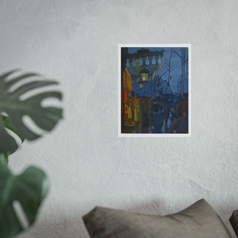 Thumbnail: Avenue De Clichy - Anquetine  - Fine Art Posters