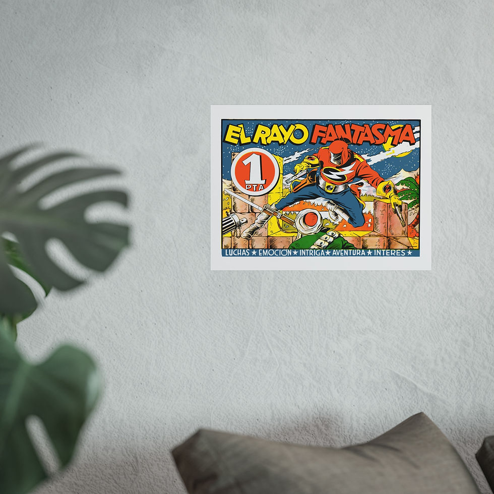 Thumbnail: El Rayo Fantasma - Fine Art Posters