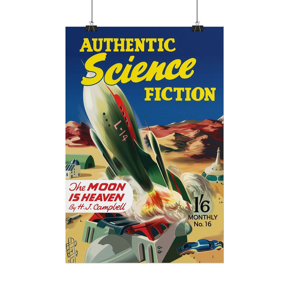 Thumbnail: Authentic Science Fiction - No.16