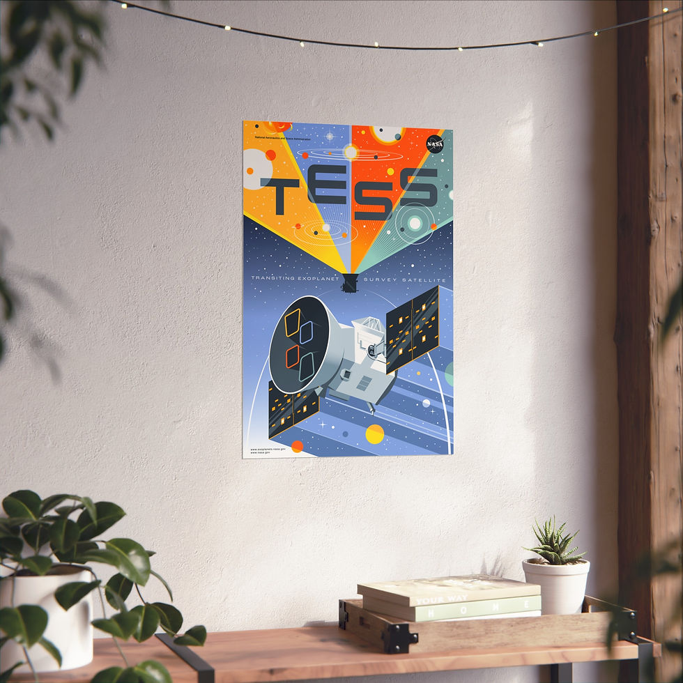 Thumbnail: NASA Movie Posters - Tess - Fine Art Posters