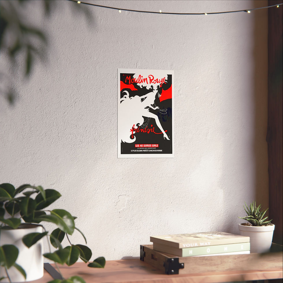 Thumbnail: Moulin Rouge -  Frénésie - Fine Art Posters
