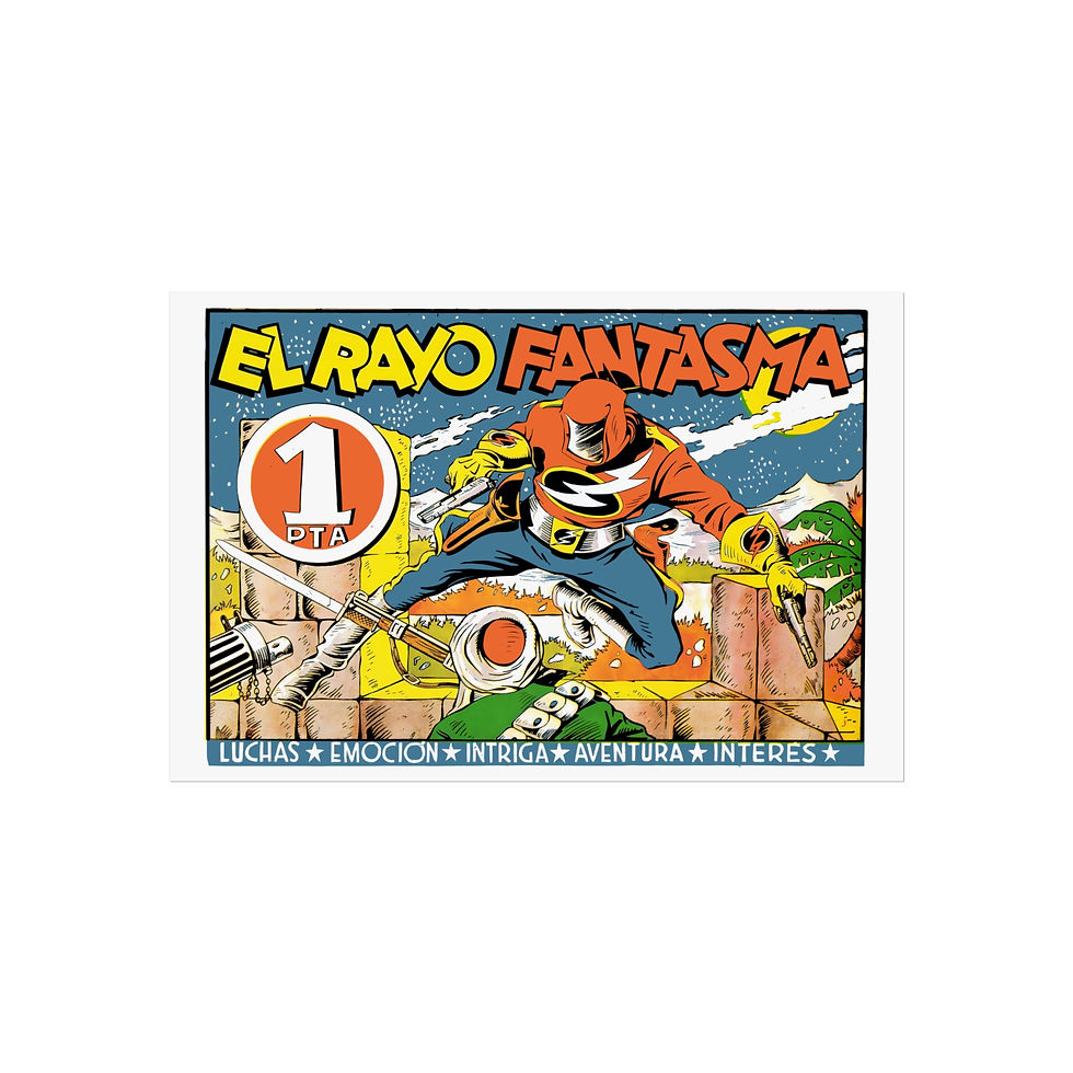 Thumbnail: El Rayo Fantasma - Fine Art Posters