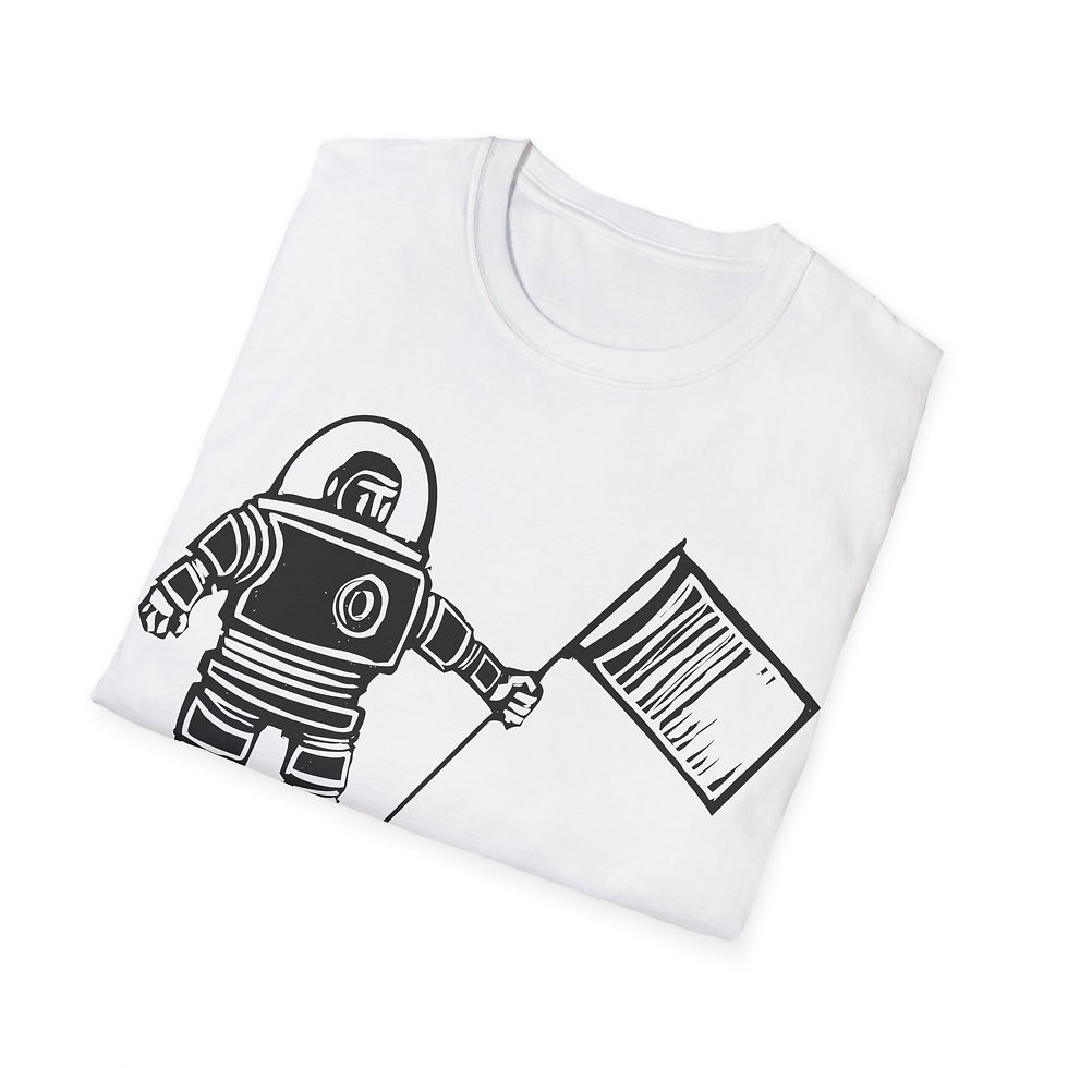 Thumbnail: Woodcut - Science - Astronaut