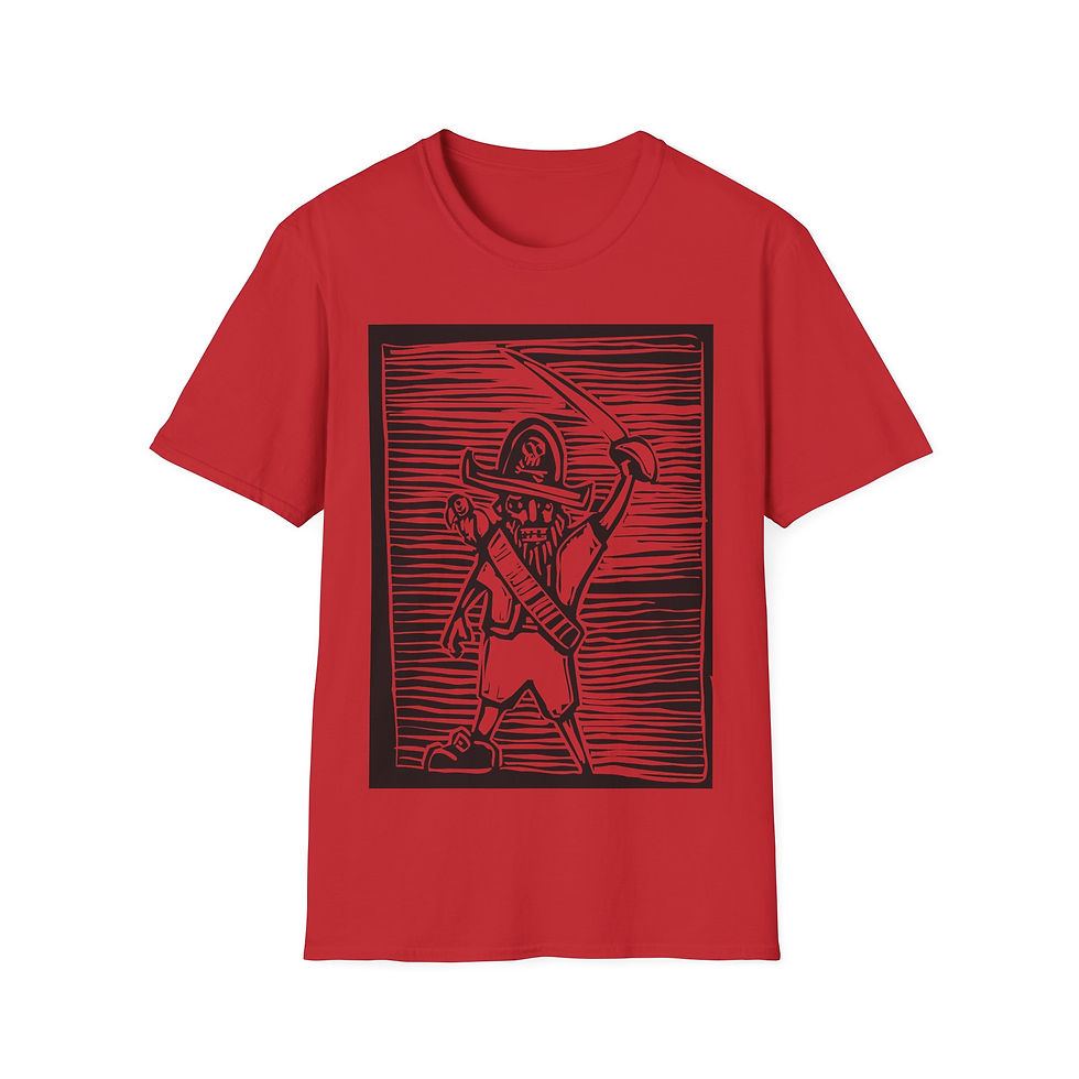 Thumbnail: Woodcut - Pirate Captain
