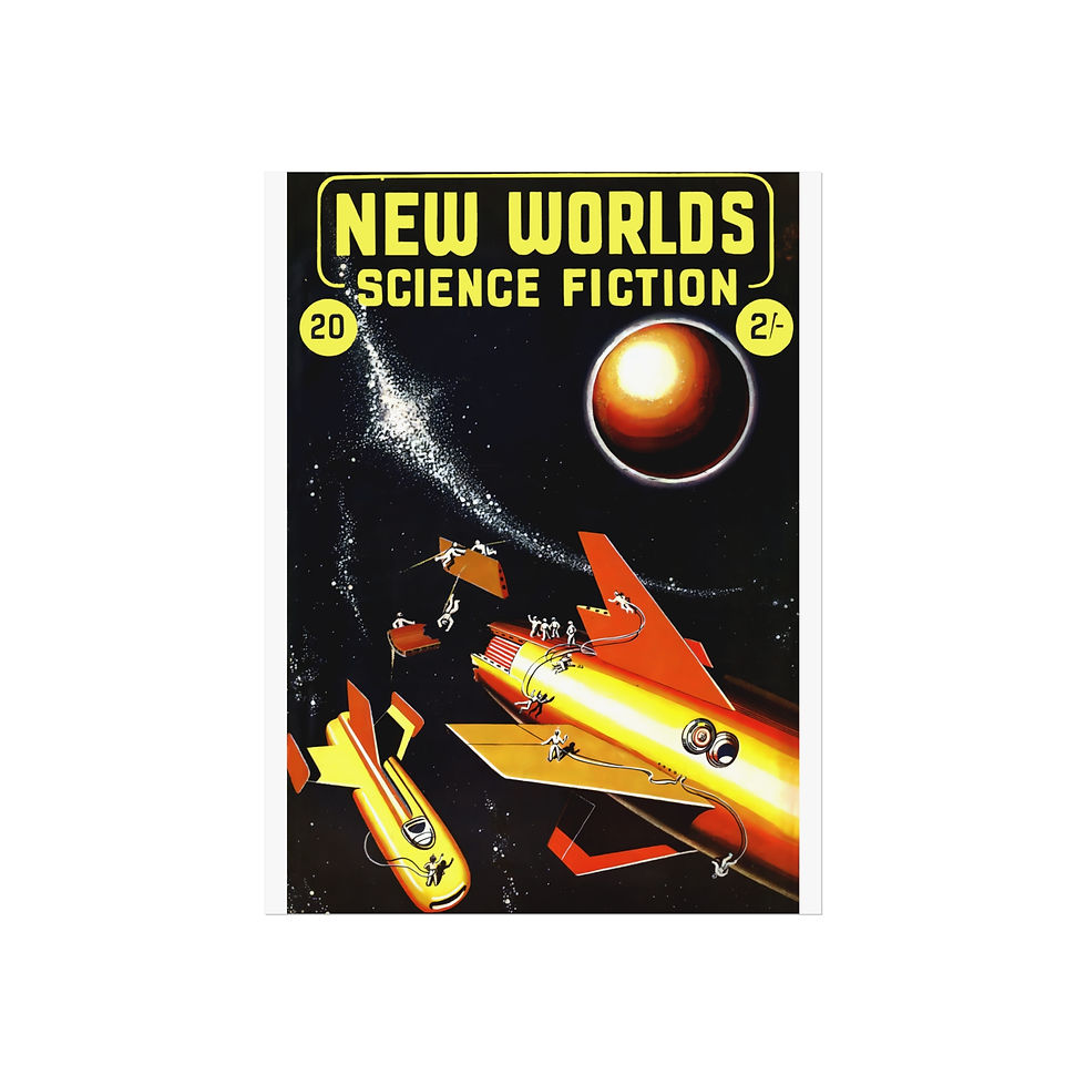 Thumbnail: New Worlds Science Fiction - Fine Art Posters