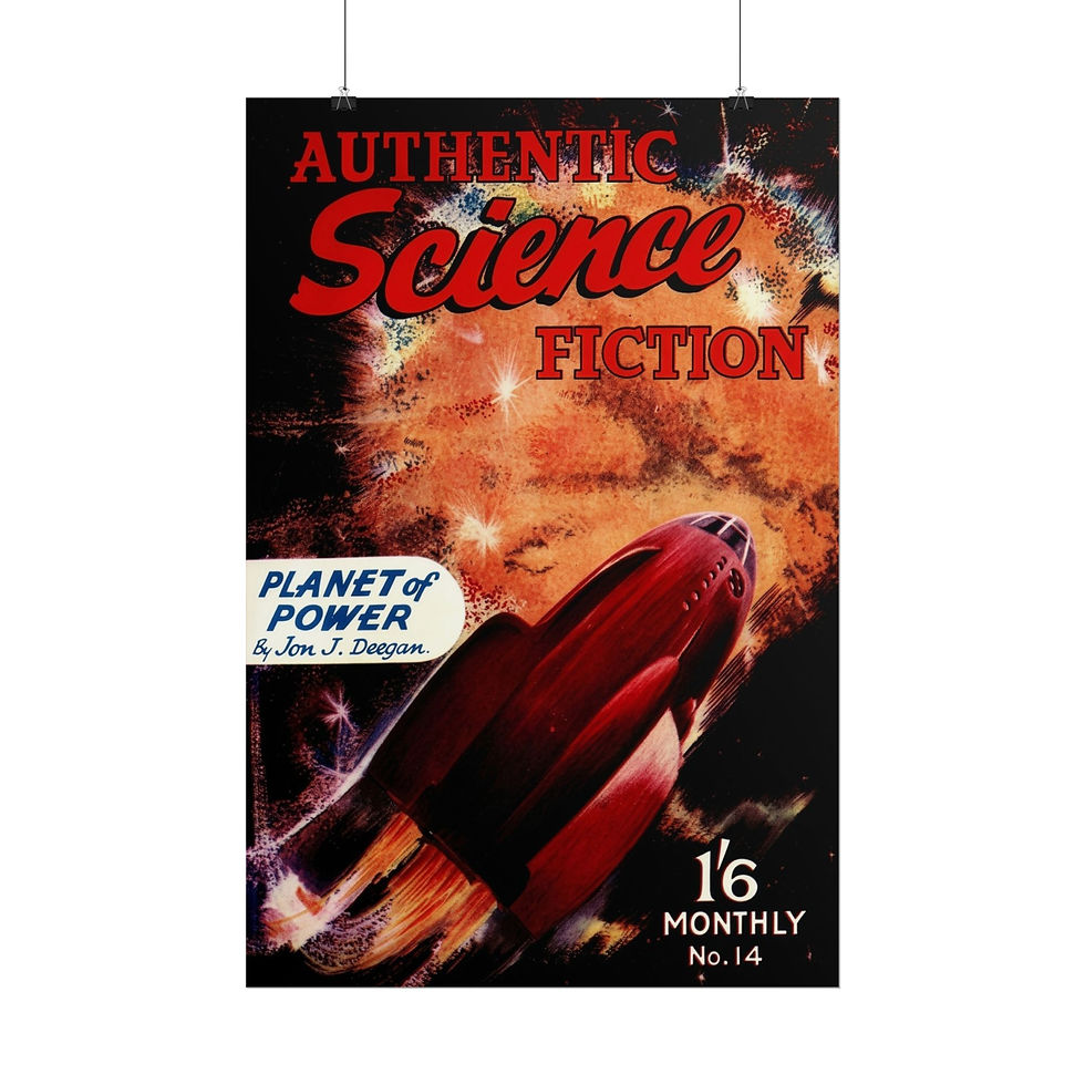 Thumbnail: Authentic Science Fiction - No. 14