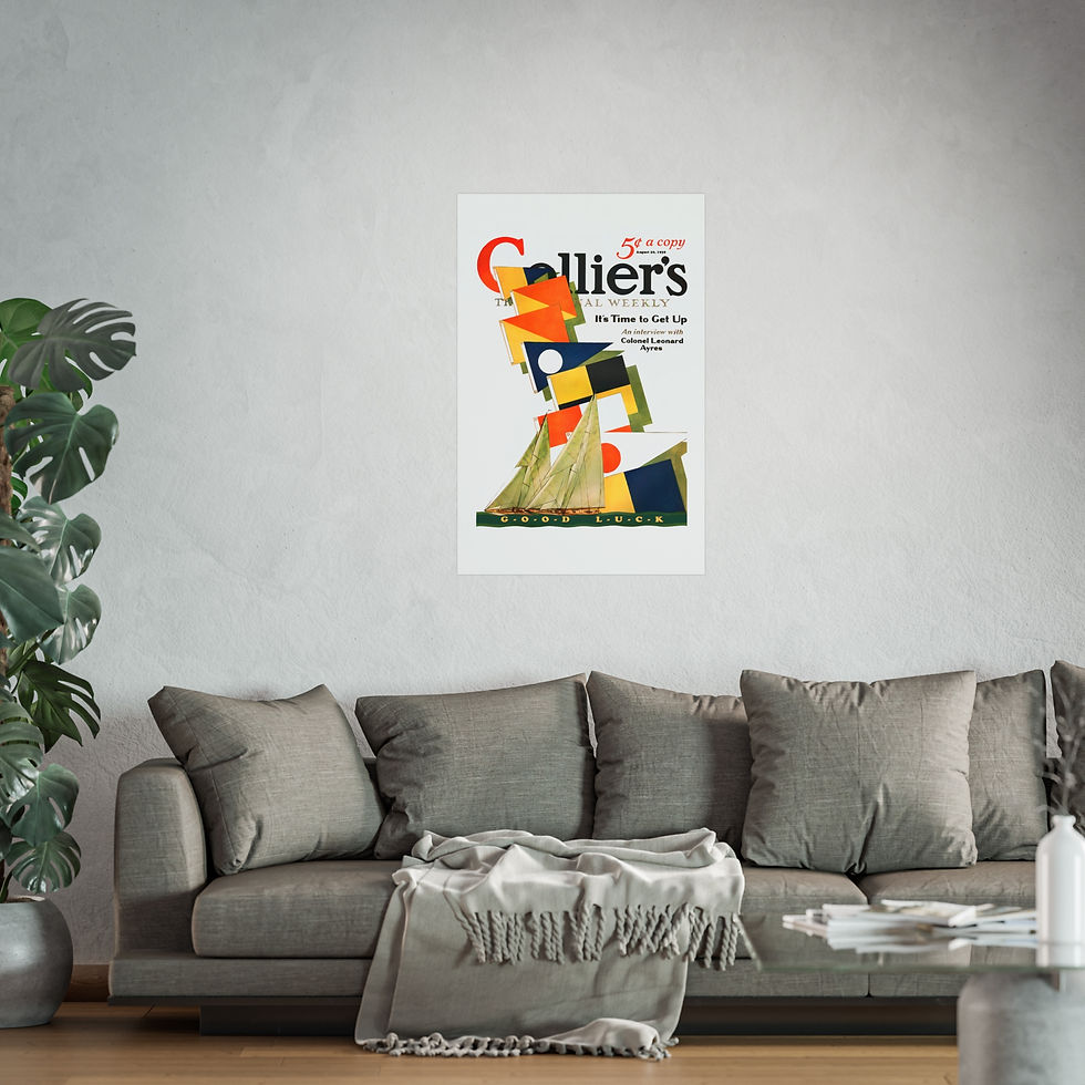 Thumbnail: Colliers Ships - Fine Art Posters