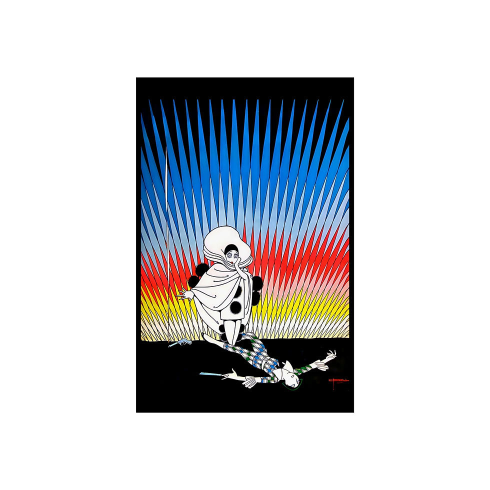 Thumbnail: Pierrot - Fine Art Posters