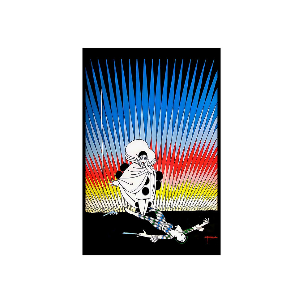Thumbnail: Pierrot - Fine Art Posters