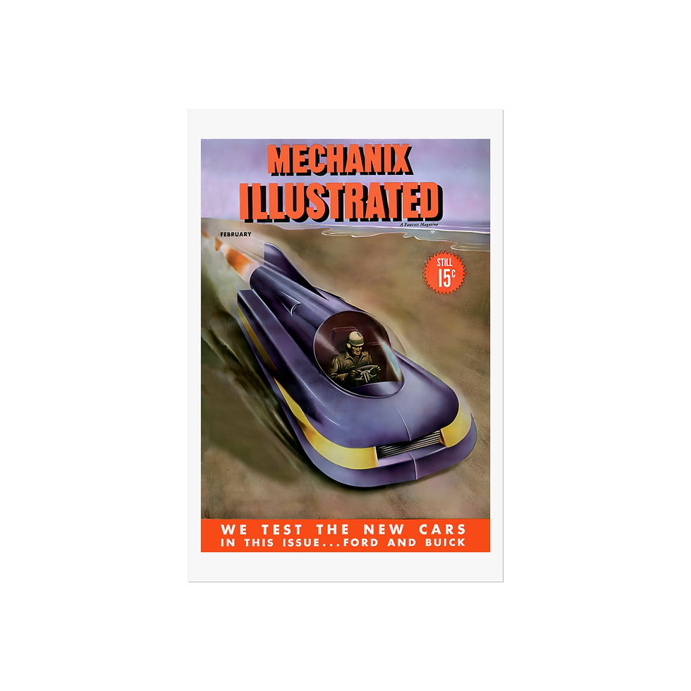 Thumbnail: Mechanix Illustrated - Fine Art Posters