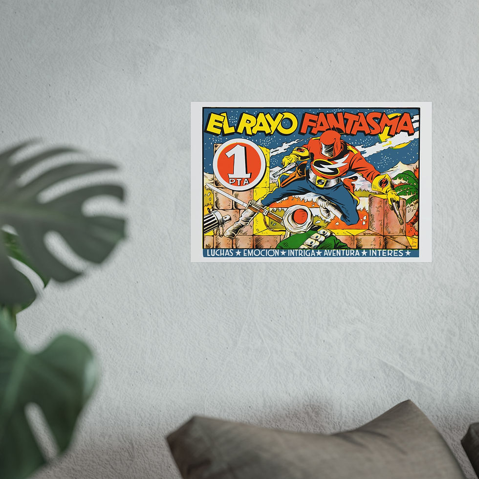 Thumbnail: El Rayo Fantasma - Fine Art Posters